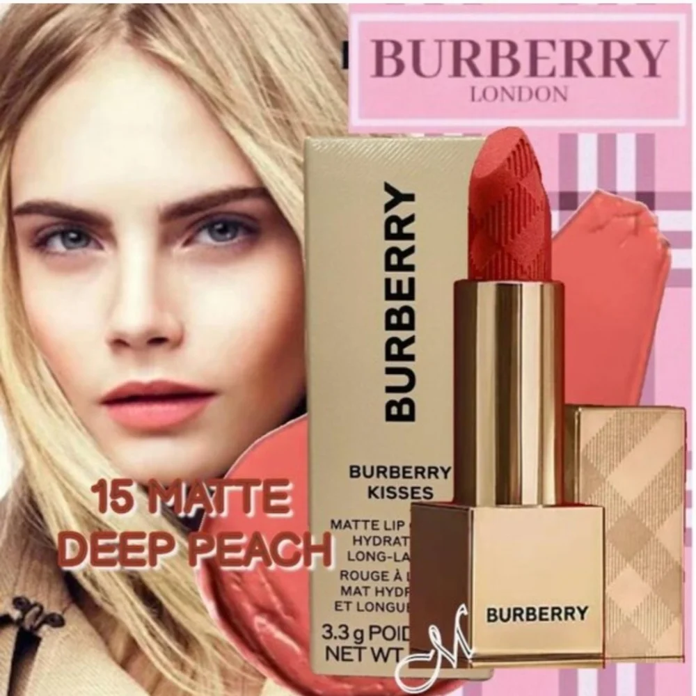 Burberry Kisses Matte Lipstick - Matte Deep Peach (15)